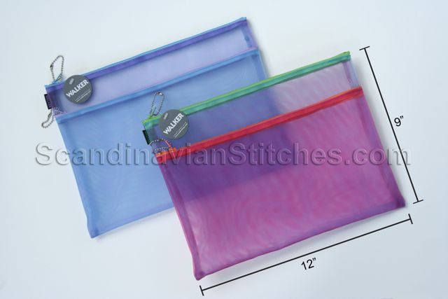 Walker Bag - 9 x 12 Double Zip Case Walker Bag - 9 x 12 Double Zip Case