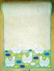 Chicken and Easter Eggs Runner