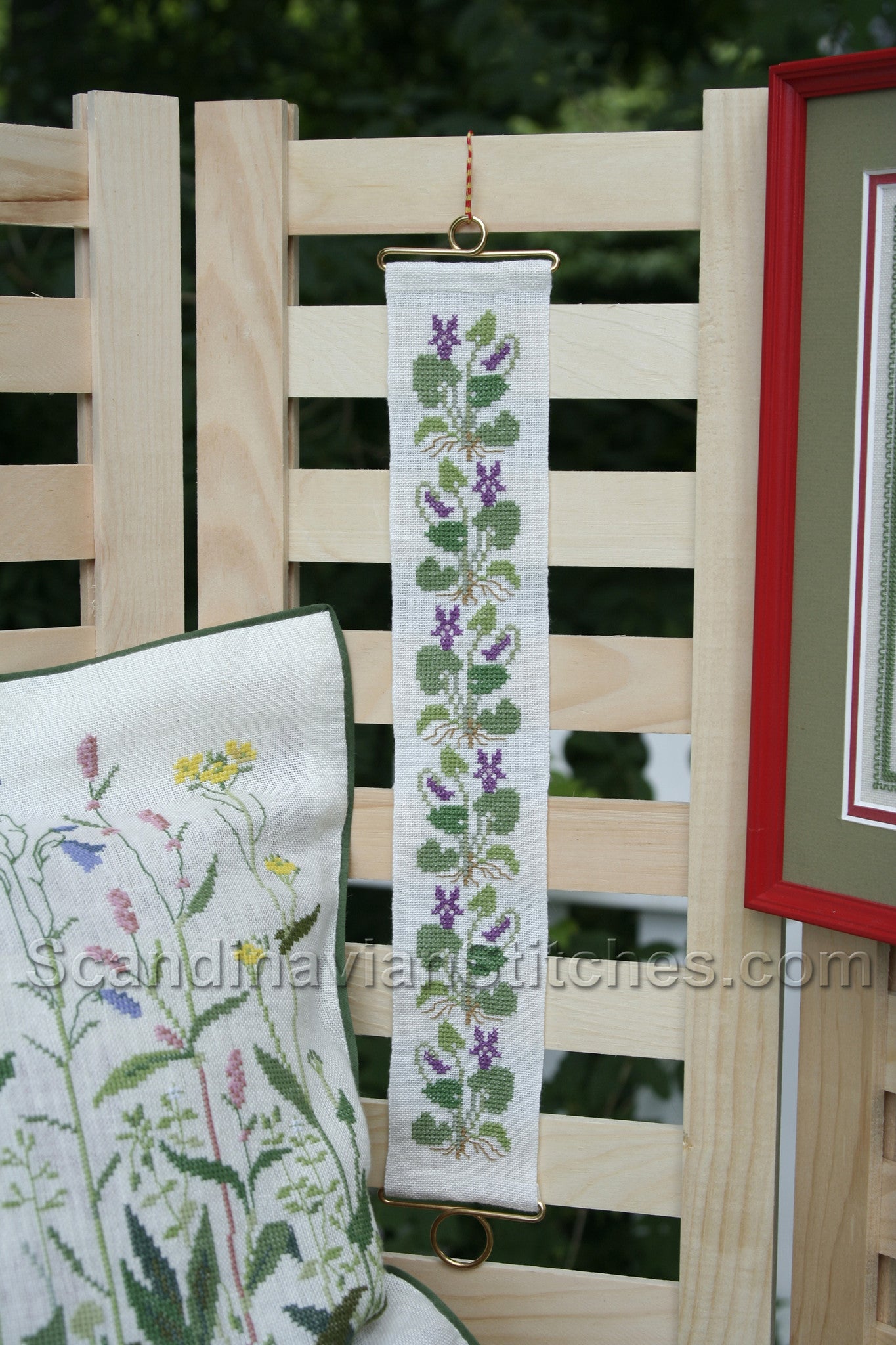 Violet Mini Bell Pull Violet Mini Bell Pull