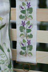 Violet Mini Bell Pull