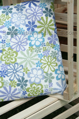 Blue Flower Pillow