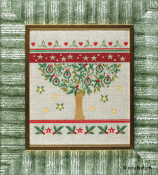 Stickpackung Ilexbaum (Holly Tree Kit) Stickpackung Ilexbaum (Holly Tree Kit)