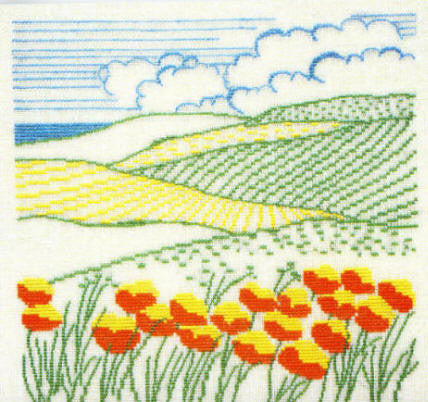 Design from 1990 Calendar, April Design from 1990 Calendar, April