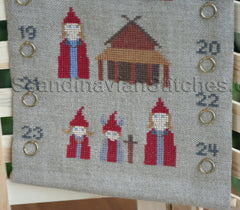 Viking Advent Calendar - Cross Stitch Kit