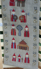 Viking Advent Calendar - Cross Stitch Kit
