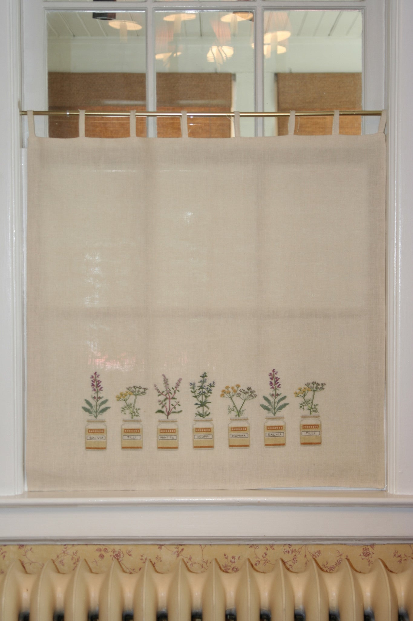 Kitchen Herbs Cafe Curtain Kitchen Herbs Cafe Curtain