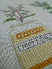 Flower Pots Cafe Curtain, without linen