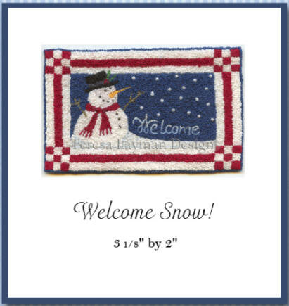 Welcome Snow! Welcome Snow!