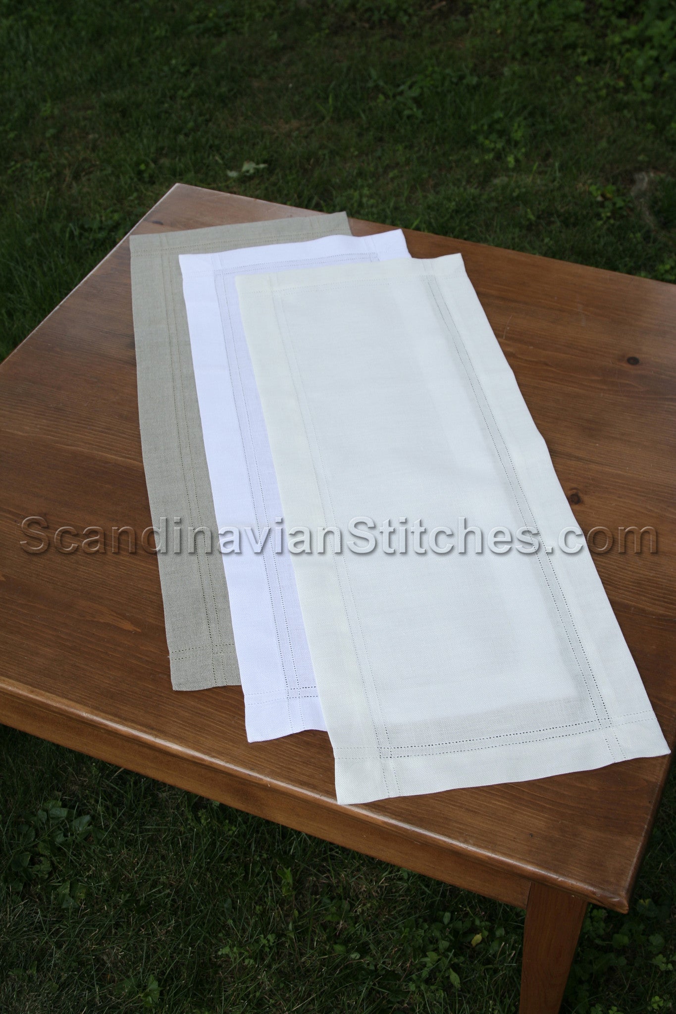 Double Hem Stitched Small Runner Double Hem Stitched Small Runner