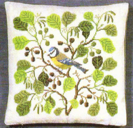 Blue Tit Pillow