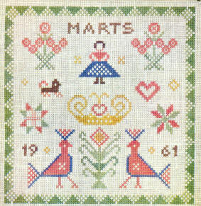 Birthday Sampler, March