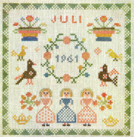 Birthday Sampler, July