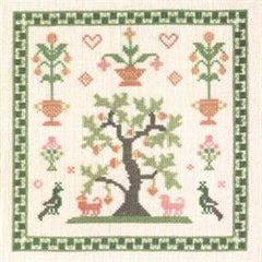 Sampler, August, Calendar 1982