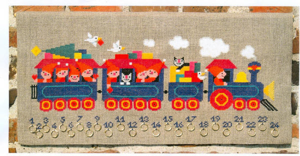 Train of Elves Advent Calendar