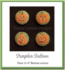 Pumpkin Buttons