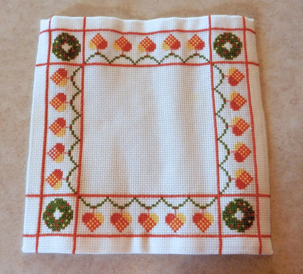 White Christmas Square by Gunilla's Designs